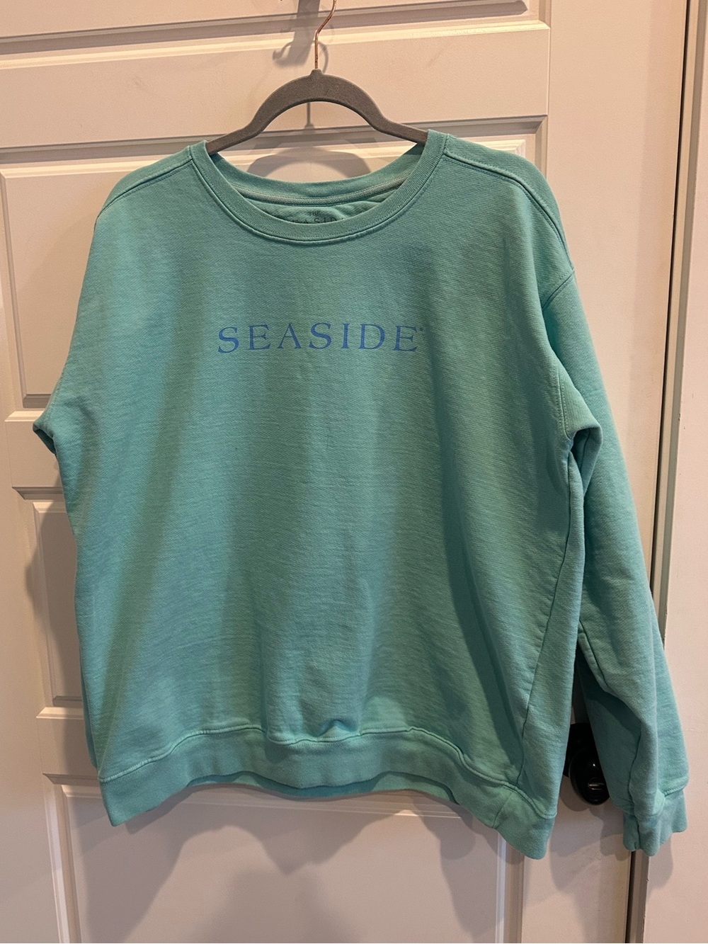 The Seaside Style Beach Florida Aqua Sweatshirt